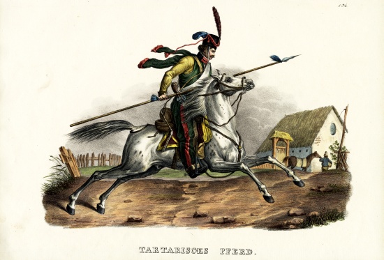 Tartarian Horse de Karl Joseph Brodtmann