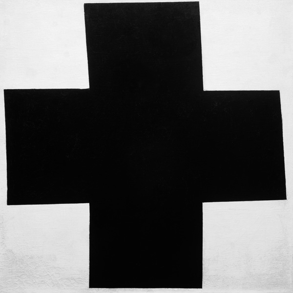The black cross. de Kazimir Severinovich Malewitsch