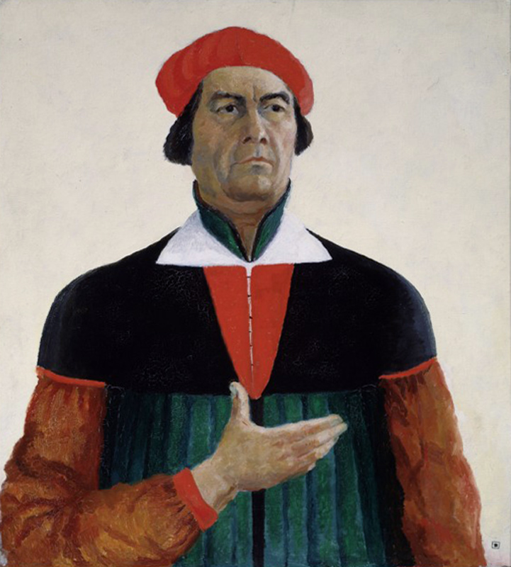 Self-portrait de Kazimir Severinovich Malewitsch