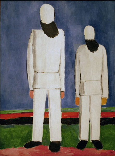 K.Malevich / Two Male Figures / 1928/32 de Kazimir Severinovich Malewitsch