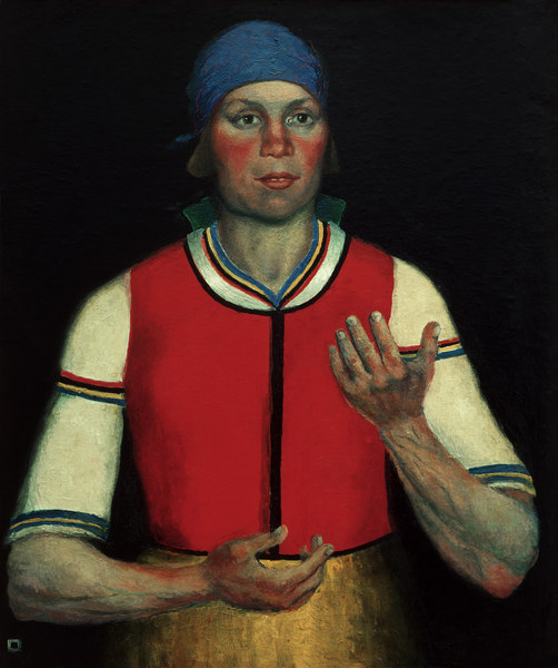 Malevich / Worker / 1933 de Kazimir Severinovich Malewitsch