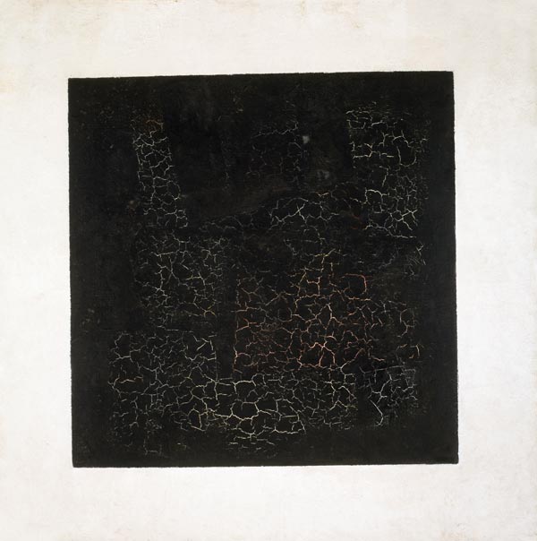 Das schwarze suprematistische Quadrat de Kazimir Severinovich Malewitsch