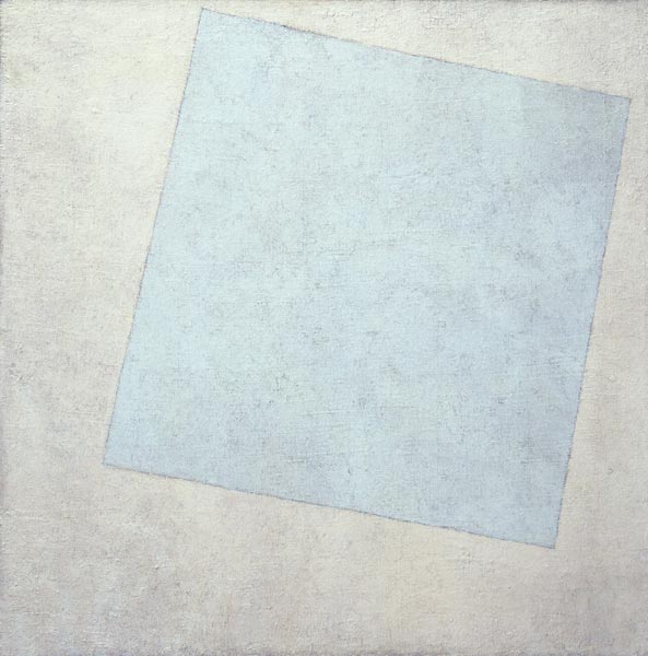 Suprematist Composition. White on White de Kazimir Severinovich Malewitsch