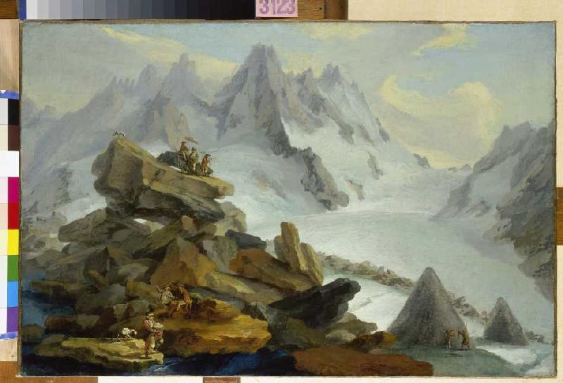 The Lauteraar Glacier de Kaspar Wolf