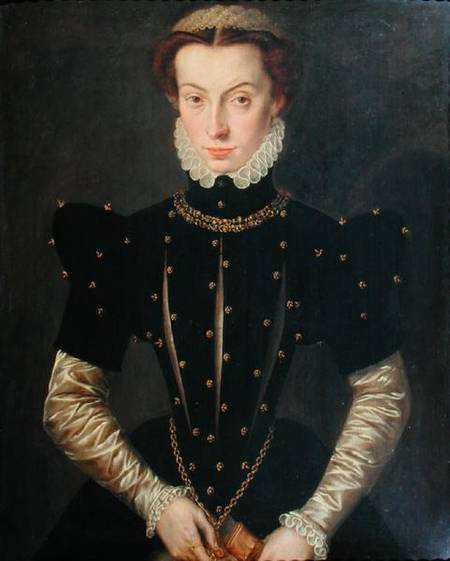 Portrait of the Blessed Margaret of Lorraine (1463-1521) de Katharina van Hemessen