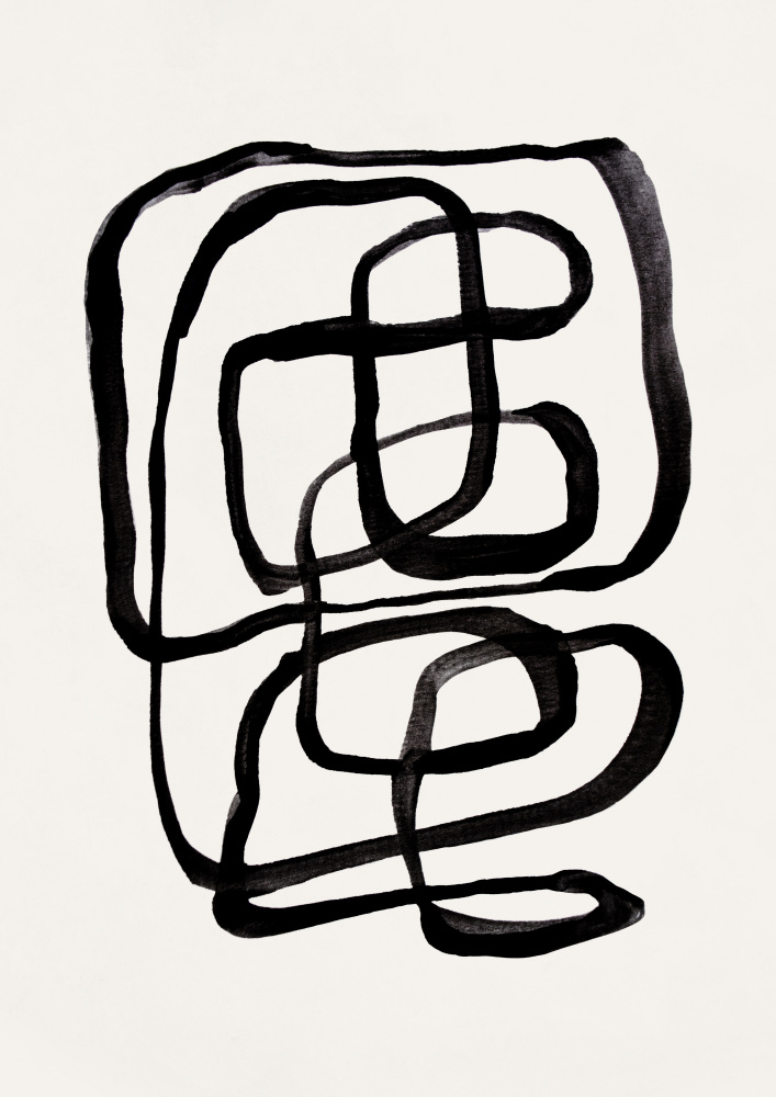 Abstract Lines I de Kathrin Pienaar