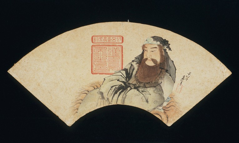 The Chinese God of War de Katsushika Hokusai