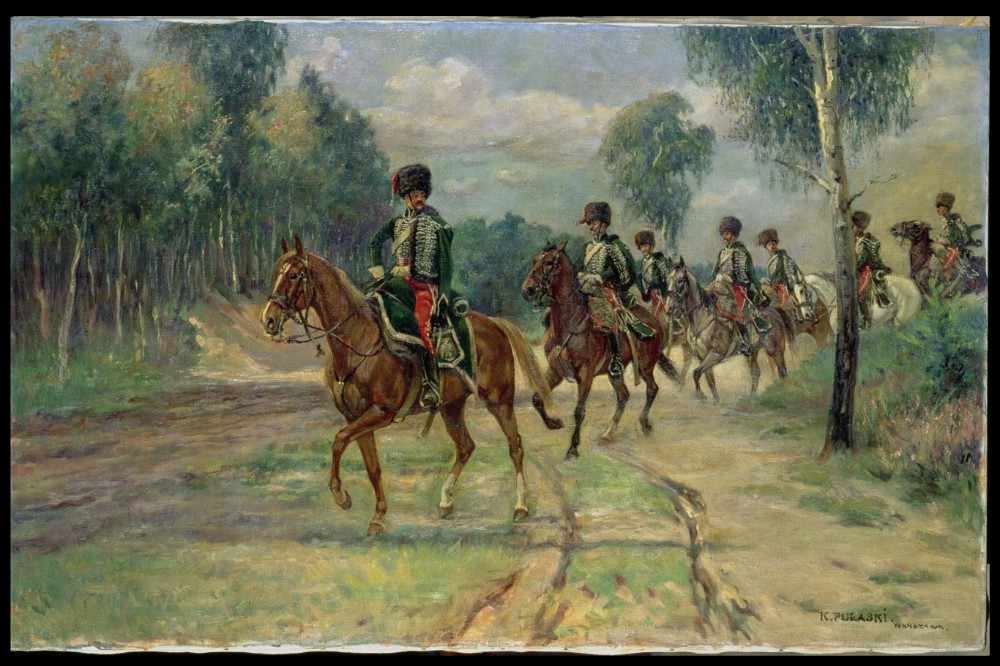 Squadron of Hussars de Kazimierz Pulaski