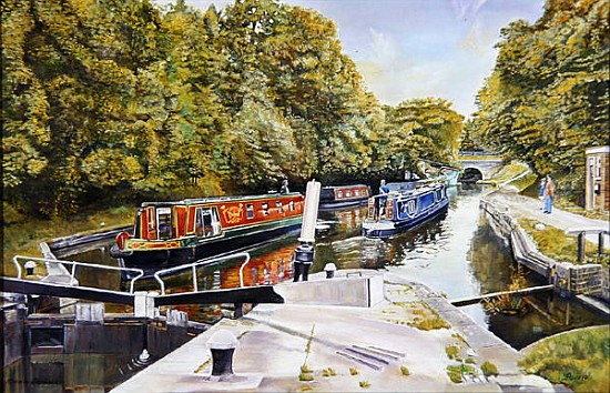 Knowle top lock, 2003 (oil on canvas)  de Kevin 