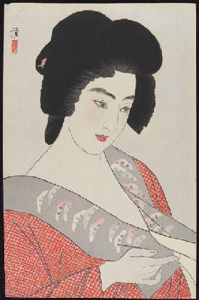 Ichimaru, 1933 (colour woodblock print)
