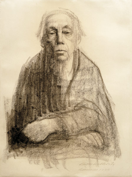 Self-portrait de Käthe Kollwitz