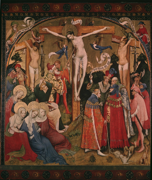 Konrad von Soest / Crucifixion de Konrad von Soest