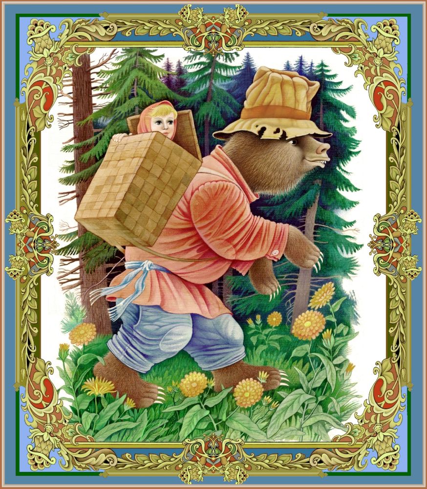 Mascha und der Bär. Russisches Märchen de Konstantin Avdeev