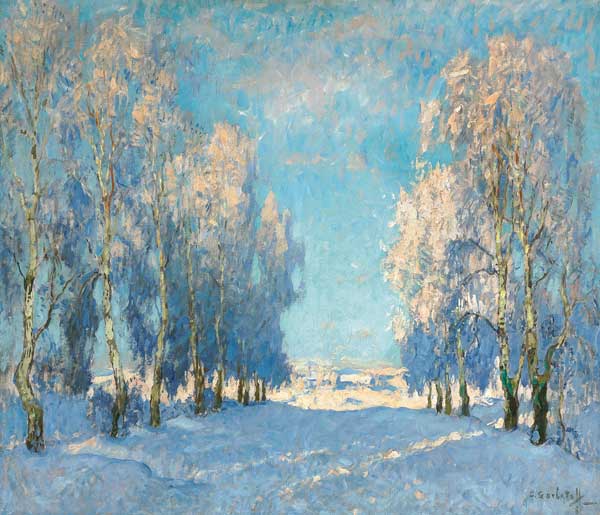 Wintertag de Konstantin Ivanovich Gorbatov
