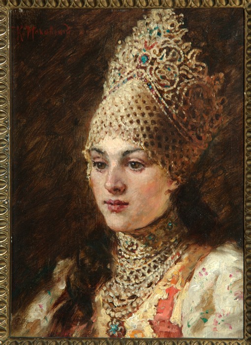 Boyar's Wife de Konstantin Jegorowitsch Makowski