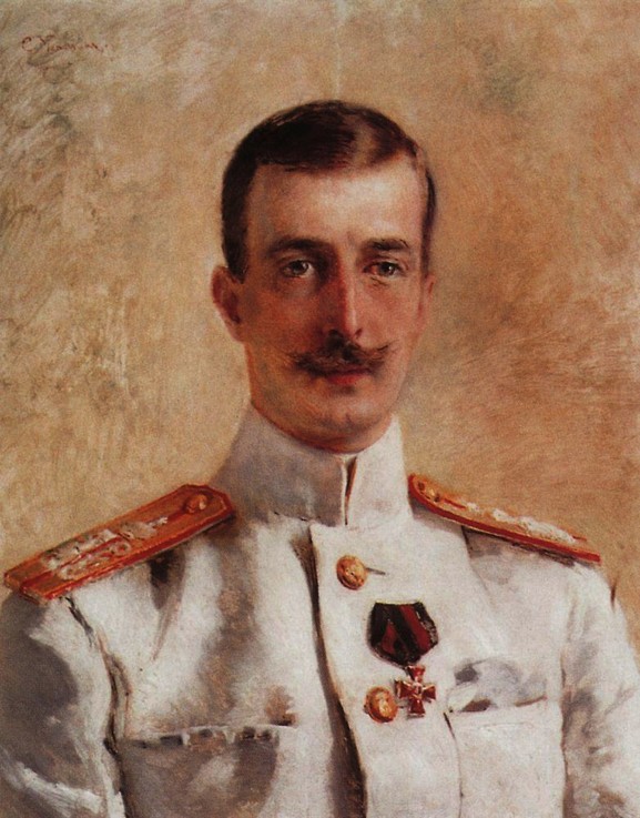 Grand Duke Cyril Vladimirovich of Russia (1876-1938) de Konstantin Jegorowitsch Makowski