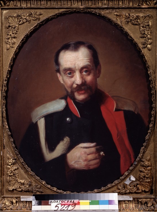 Portrait of the composer César Antonovich Cui (1835-1918) de Konstantin Jegorowitsch Makowski