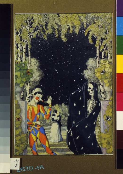 Harlequin and Death de Konstantin Somow