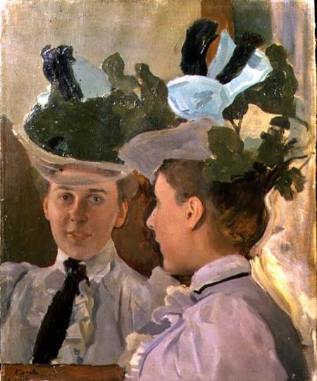 Lady at the Mirror de Konstantin Somow
