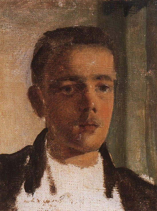 Portrait of Sergei Dyagilev (1872-1929) de Konstantin Somow