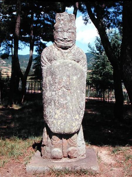 Statue from the park de Korean School