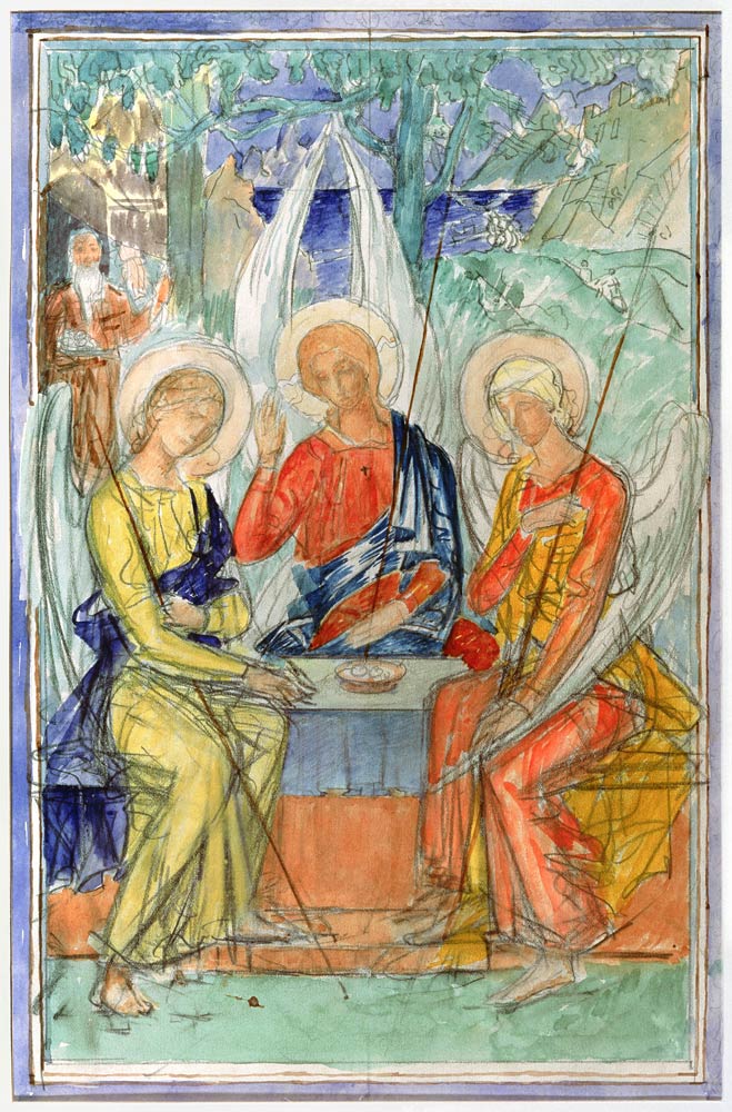 The Holy Trinity de Kosjma Ssergej. Petroff-Wodkin
