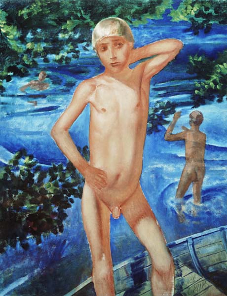 Bathing Boys de Kosjma Ssergej. Petroff-Wodkin