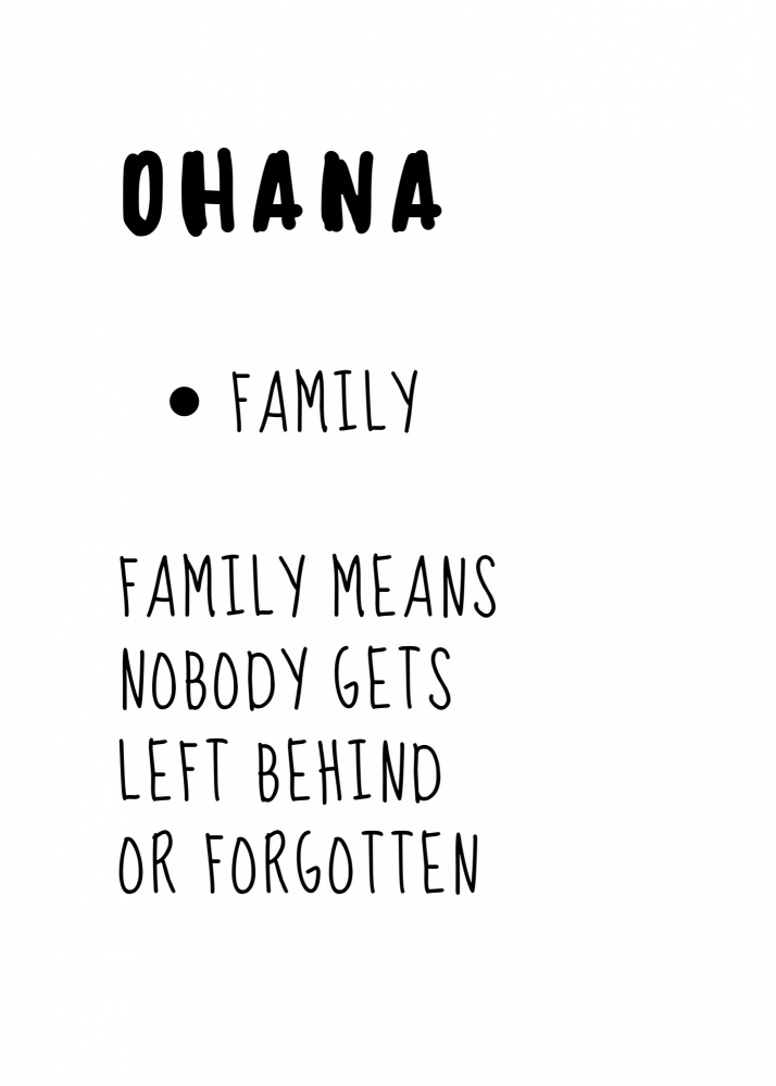 OHANA Means Family de Kristina N.