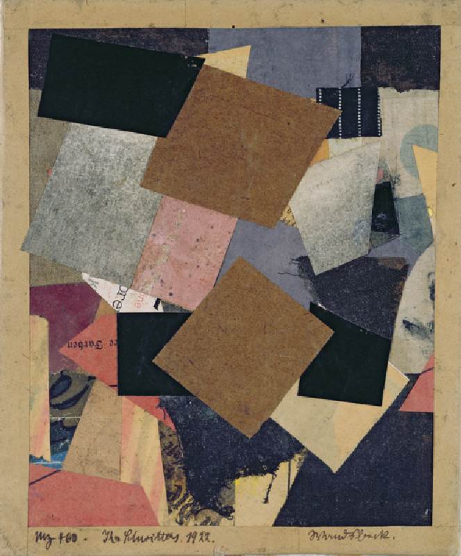 Merz 463, 1922 (collage) de Kurt Schwitters