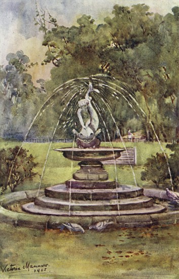 Dolphin Fountain, Hyde Park de Lady Victoria Marjorie Harriet Manners