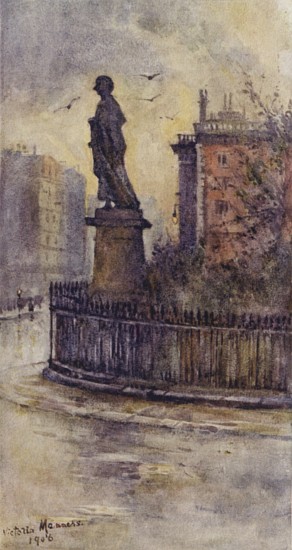 Statue of Pitt, Hanover Square de Lady Victoria Marjorie Harriet Manners