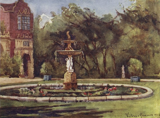 The Lily Pond, Holland House de Lady Victoria Marjorie Harriet Manners