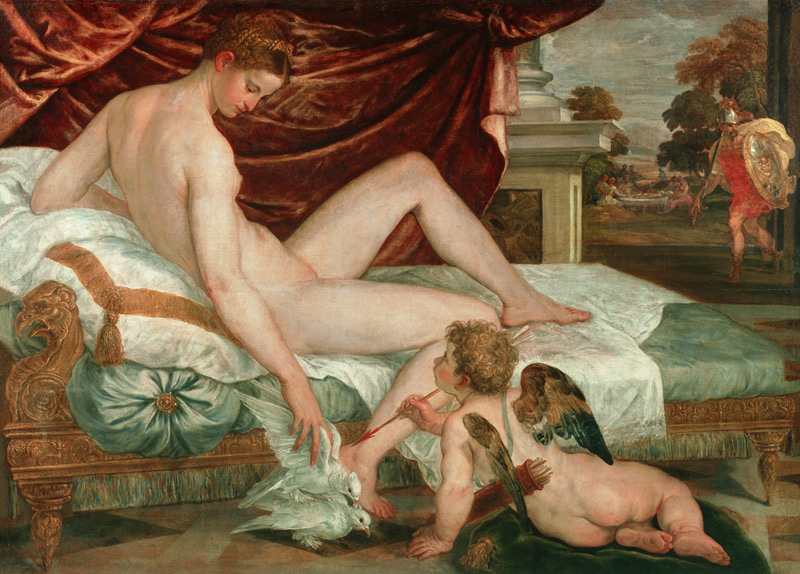 Venus y Amor de Lambert Sustris