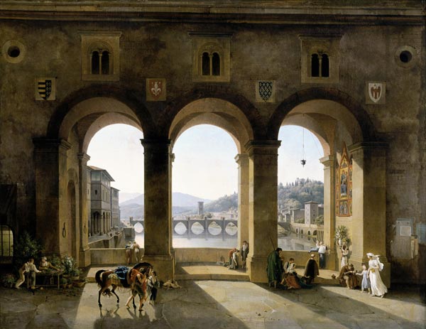 L.T.Turpin de Crisse / Ponte Vecchio de Lancelot Theodore Turpin de Crisse