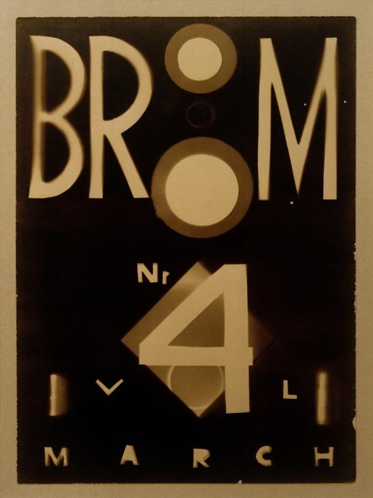 Broom: An International Magazine of the Arts de László Moholy-Nagy