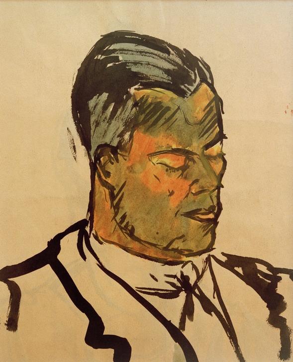 Ohne Titel (Mein Bruder Jenö)  de László Moholy-Nagy