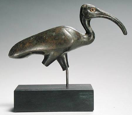 Striding ibis de Late Period Egyptian