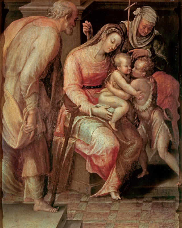 Die heilige Familie de Lavinia Fontana