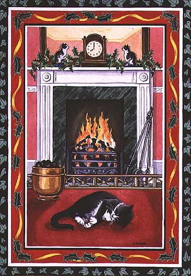 Christmas Fire  de Lavinia  Hamer