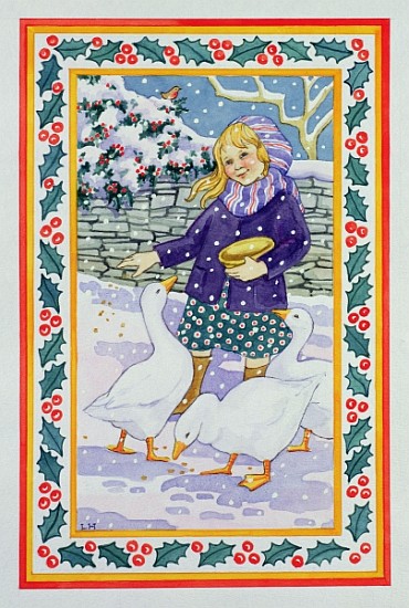 Christmas Geese  de Lavinia  Hamer