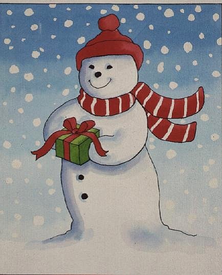Snowman''s Christmas Present  de Lavinia  Hamer