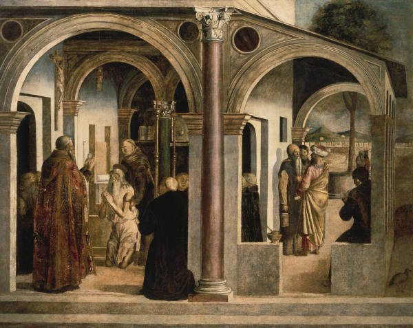 L.Bastiani / Comunion of St. Jerome de Lazzaro Bastiani