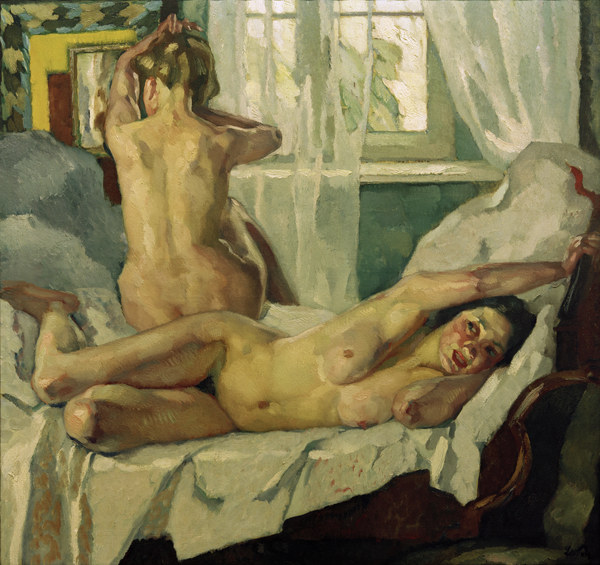 Am Morgen, 1915. de Leo Putz