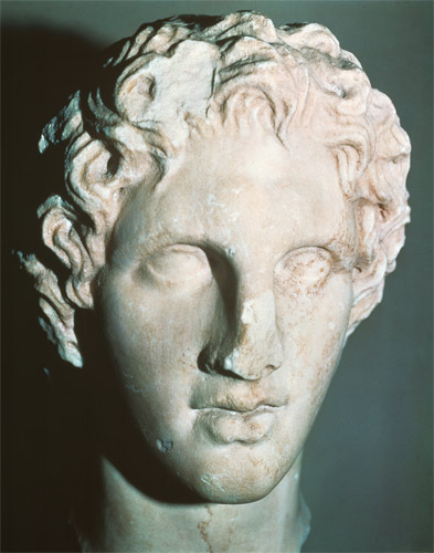 Head of Alexander the Great (356-323 BC) de Leochares