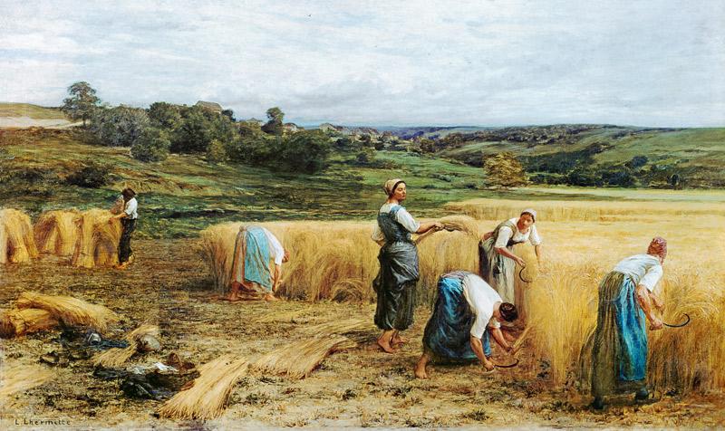 Harvest de Leon Augustin Lhermite