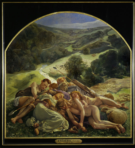 La nuit (Die Nacht), 1900. de Léon Frédéric