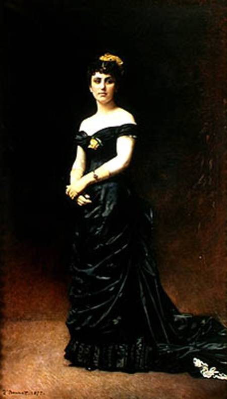 Portrait of Madame Bishoffsheim de Leon Joseph Florentin Bonnat