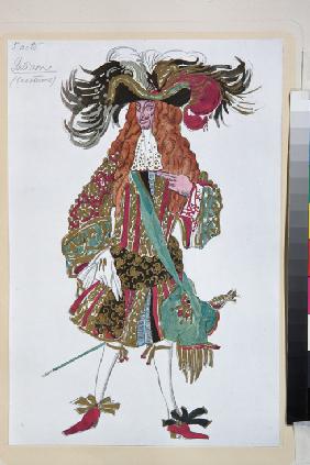 Galisson. Costume design for the ballet Sleeping Beauty by P. Tchaikovsky