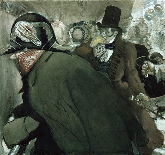Illustration for ''The Nose'' Nikolai Gogol (1809-52) 1904 de Leon Nikolajewitsch Bakst