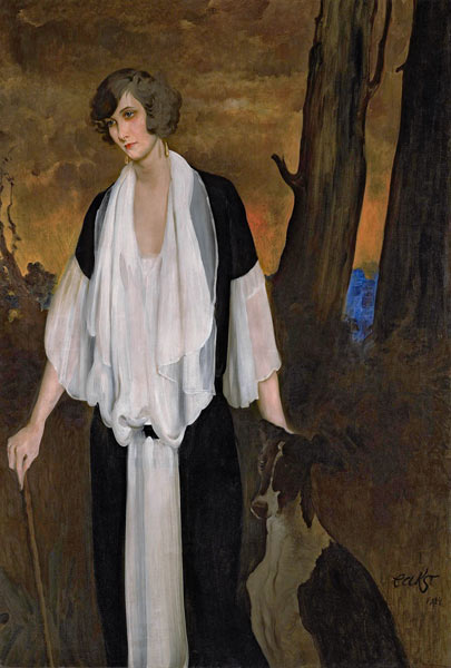 Portrait of Rachel Strong, the Future Countess Henri de Boisgelin de Leon Nikolajewitsch Bakst
